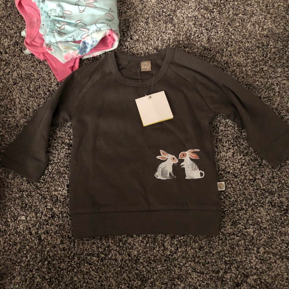 Hallmark baby bunny shirt